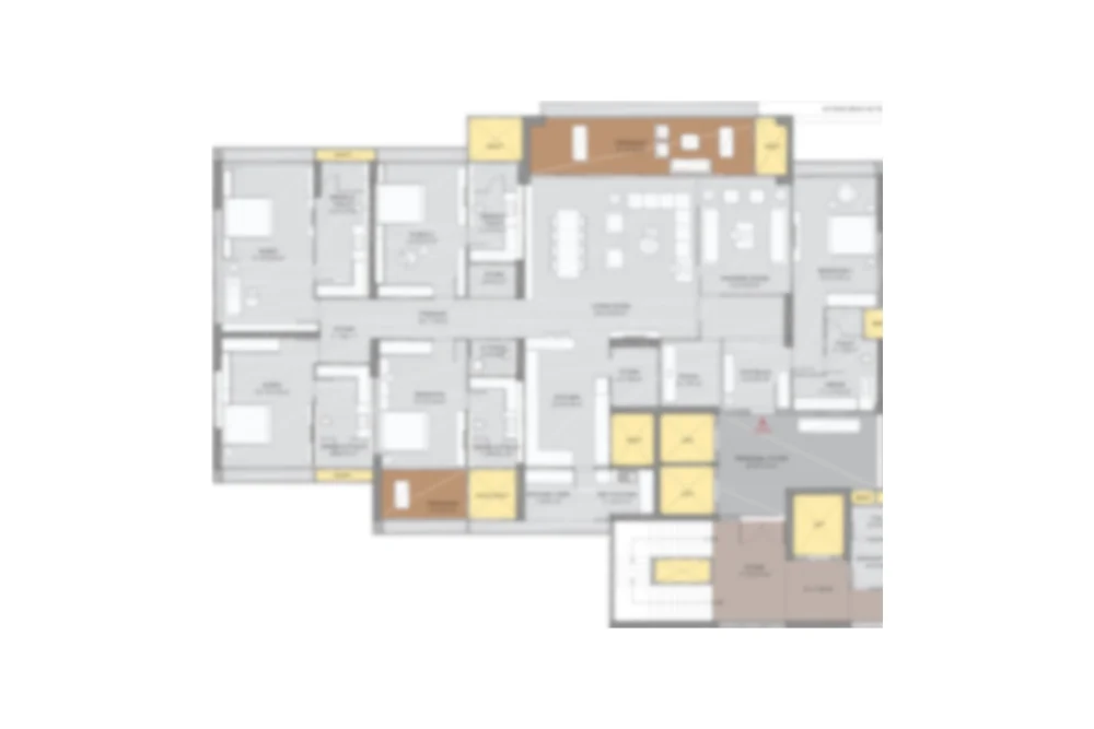 5 BHK Duplex Floor Plan